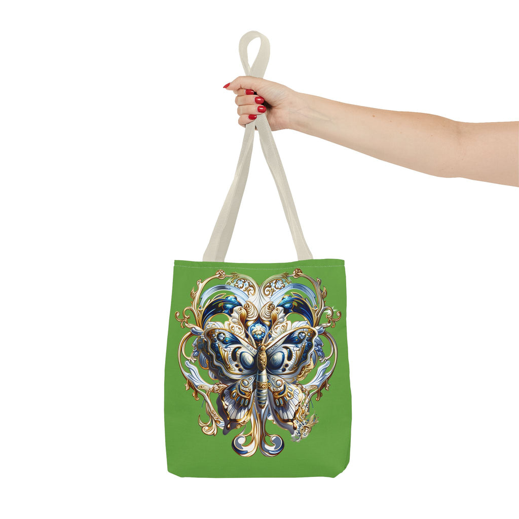 Butterfly Floral Tote Bag
