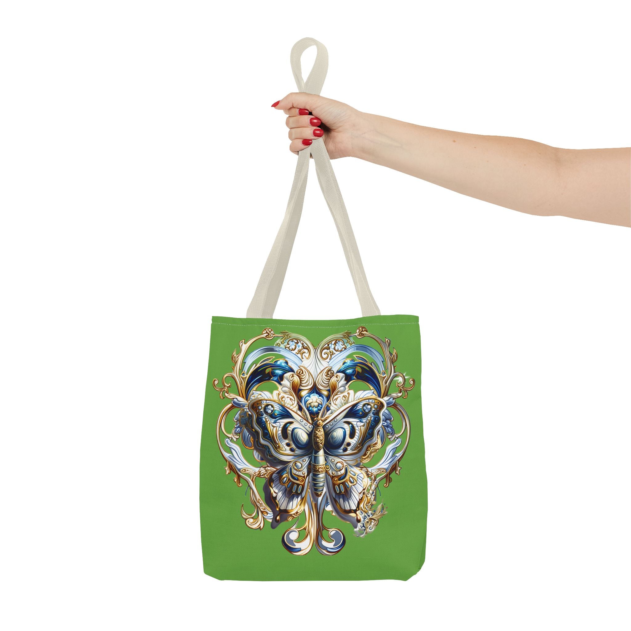 Butterfly Floral Tote Bag