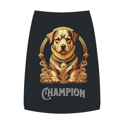 Champion Pet Tank Top for Dogs, Stylish Dog Apparel, Pet Summer Wear, Dog Costume, Gift for Dog Lovers