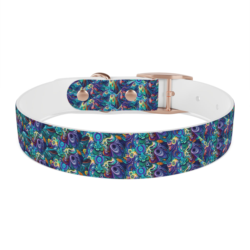 Dog Collar - Colorful and Heartwarming  Floral Design