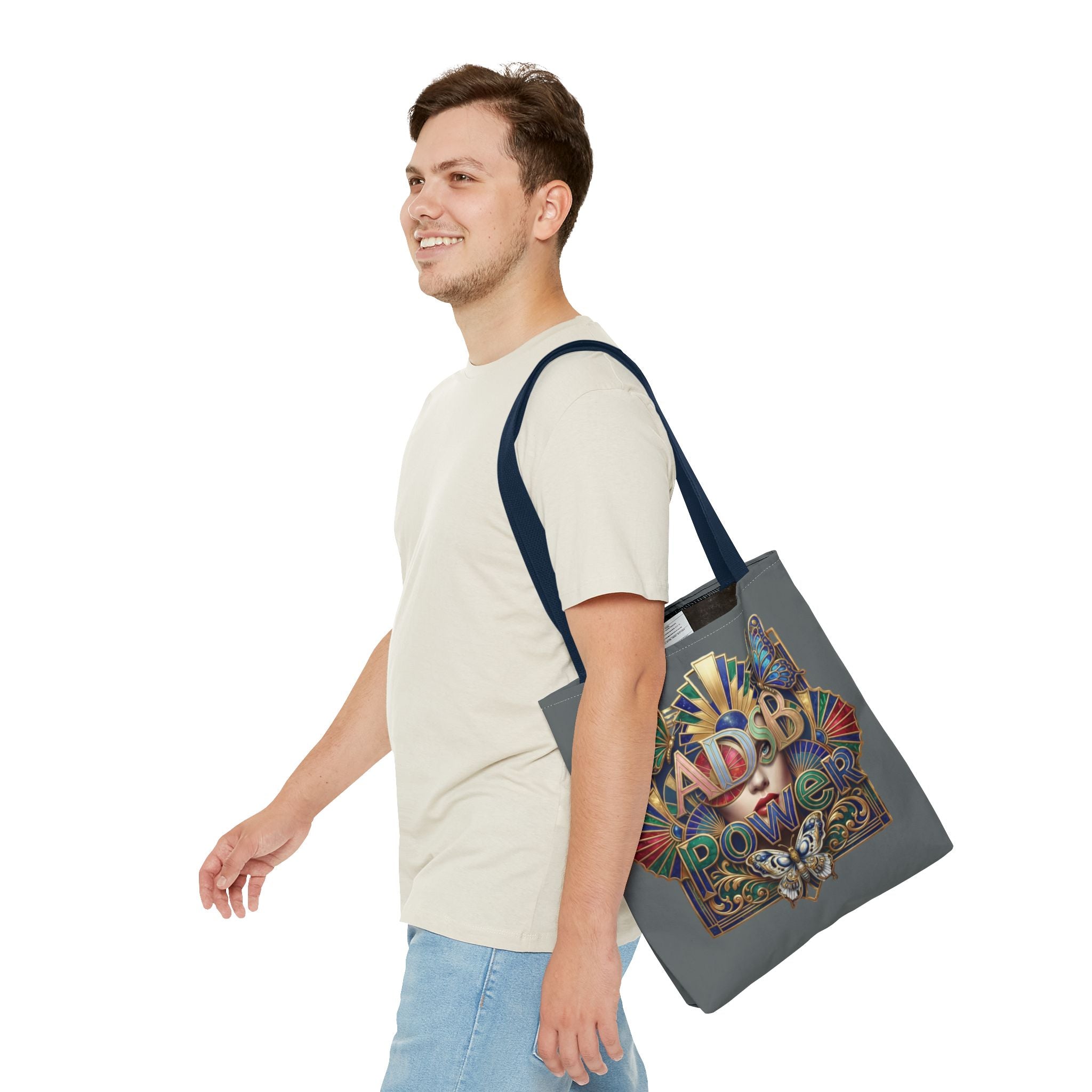 Tote Bag — 'ADSB Power' Decorative Art Nouveau Tote