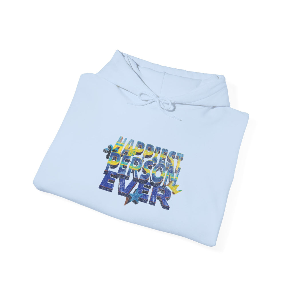 Happy Person Hoodie — Colorful Psychedelic Eye Art Pullover