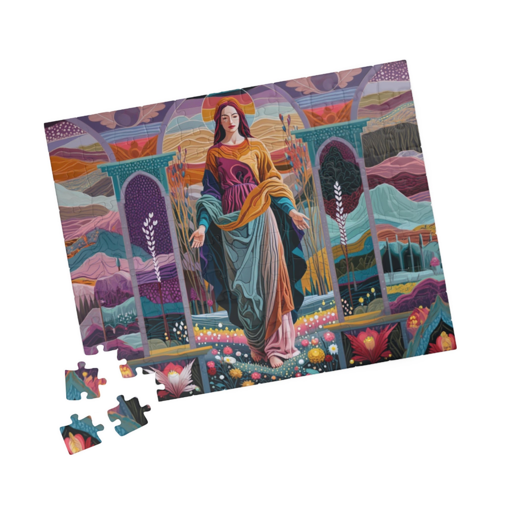 Puzzle Prayers Delivered - Happy 110, 252, 520 Piece