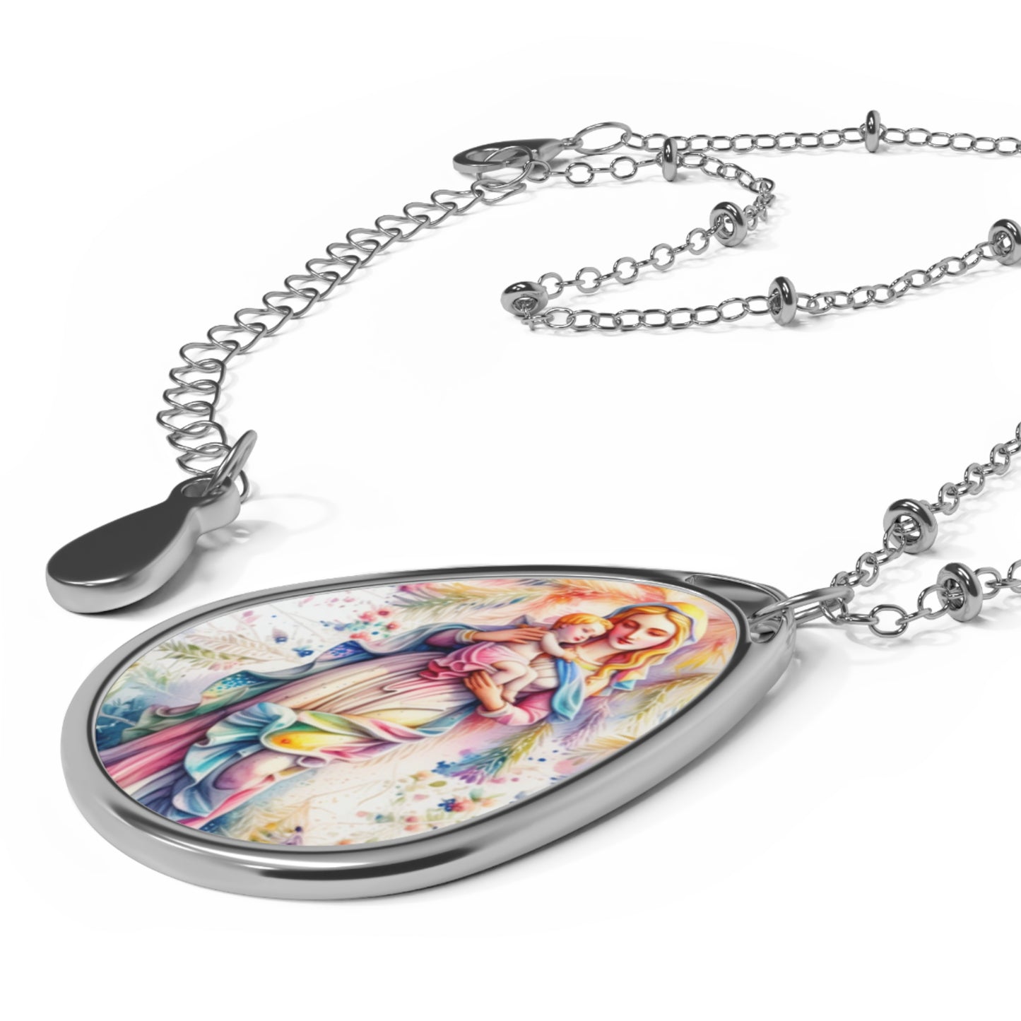 Oval Necklace - Sacred Prayer Jewelry
