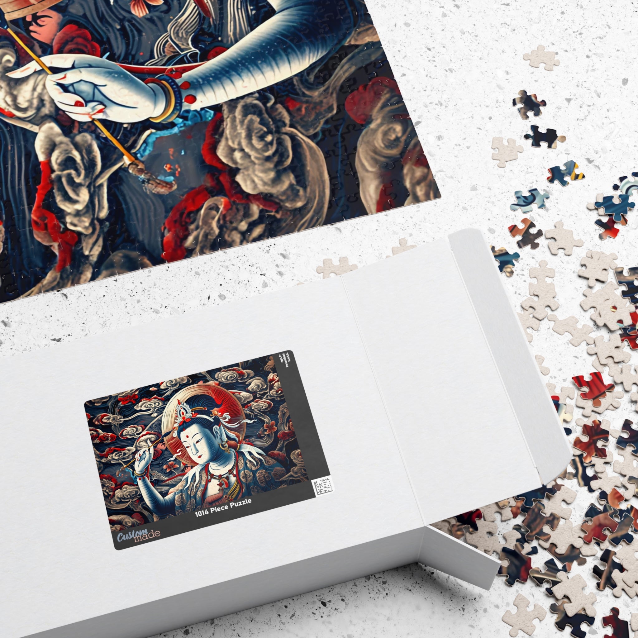 Buddha Art Puzzle — Meditation-Inspired Jigsaw (110/252/520/1014 pcs)