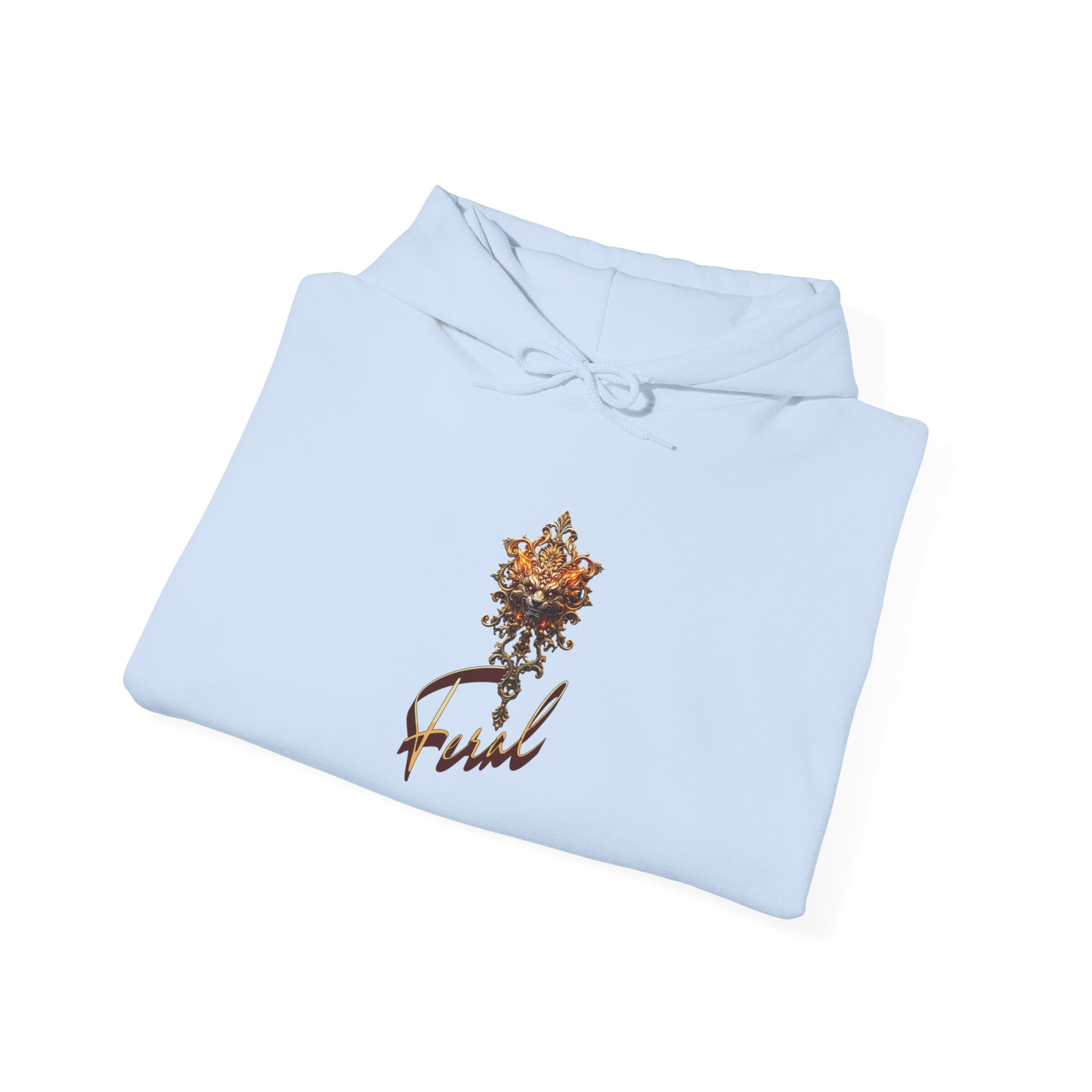 Leo Pride Hoodie — Gold Lion Art "Be Fierce" Sweatshirt