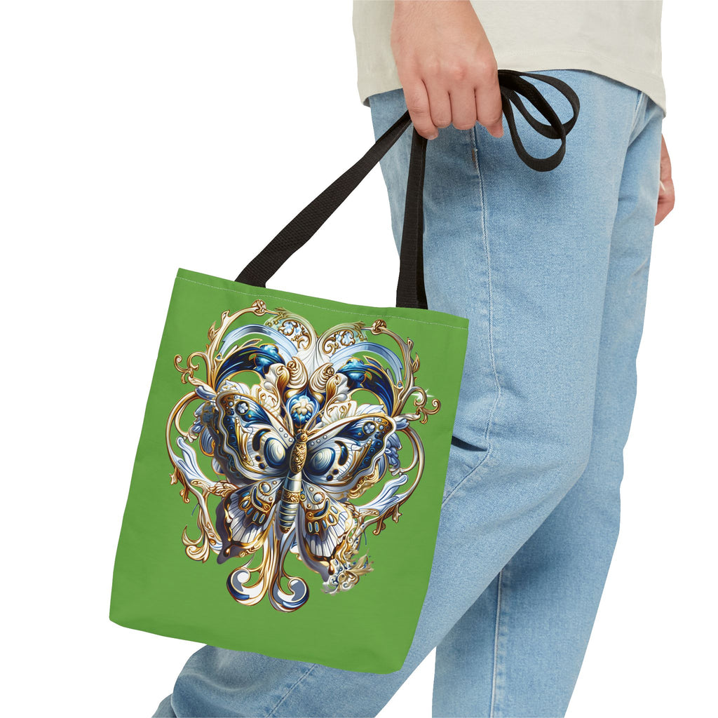 Butterfly Floral Tote Bag