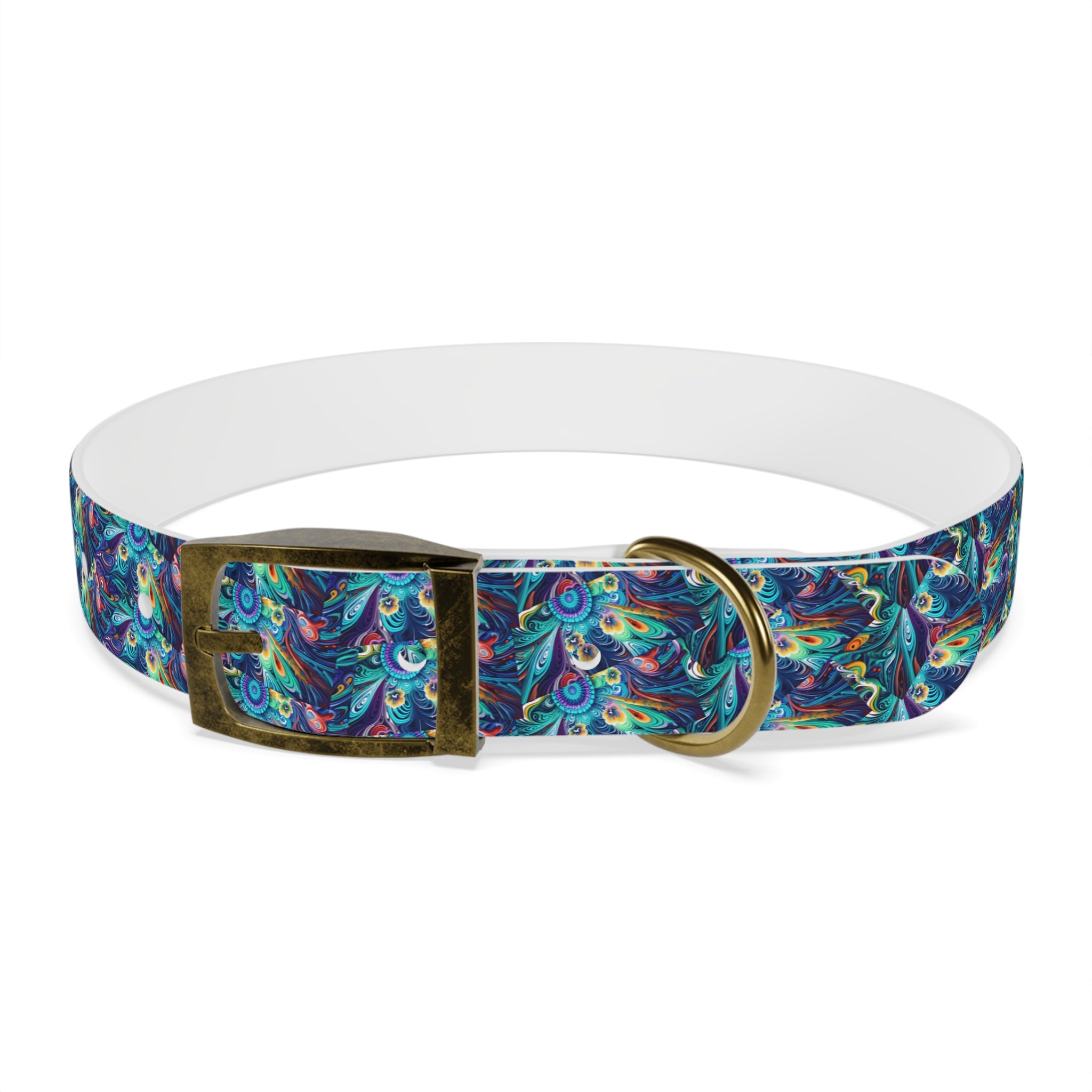 Dog Collar - Colorful and Heartwarming  Floral Design