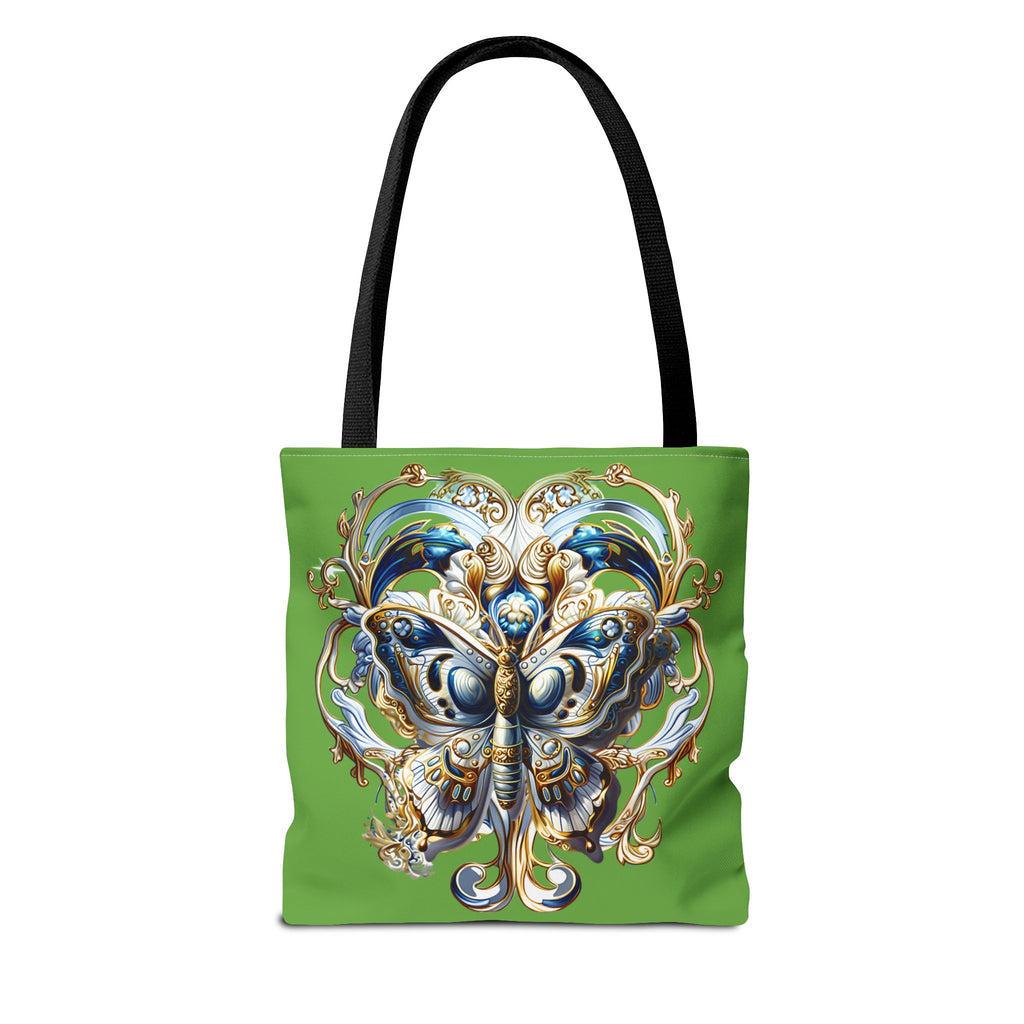 Butterfly Floral Tote Bag