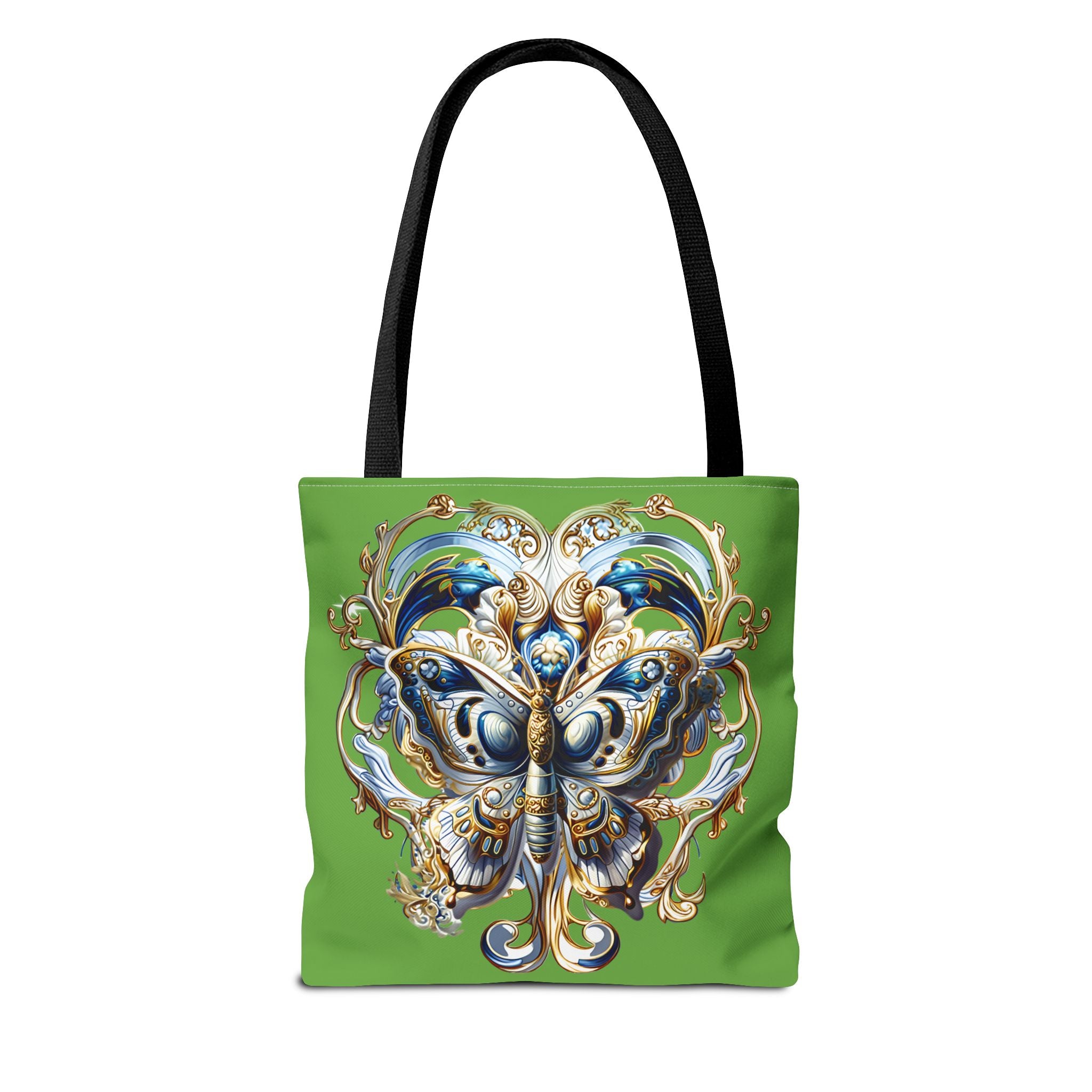 Butterfly Floral Tote Bag