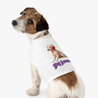 Cute Pet Tank Top for Dog Lovers, Dog Apparel, Valentine's Day Gift, Puppy Fashion, Pet Outfit, Dog Tank