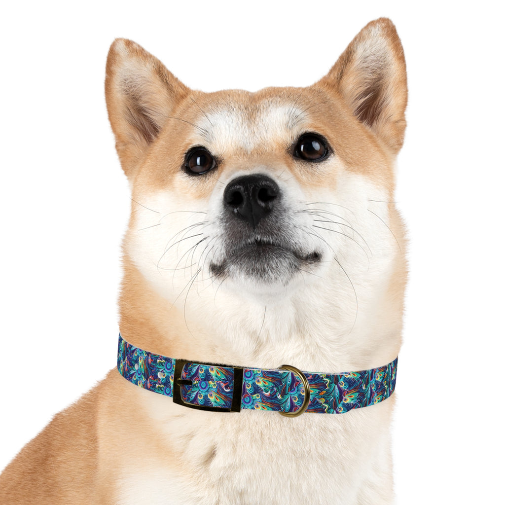 Dog Collar - Colorful and Heartwarming  Floral Design