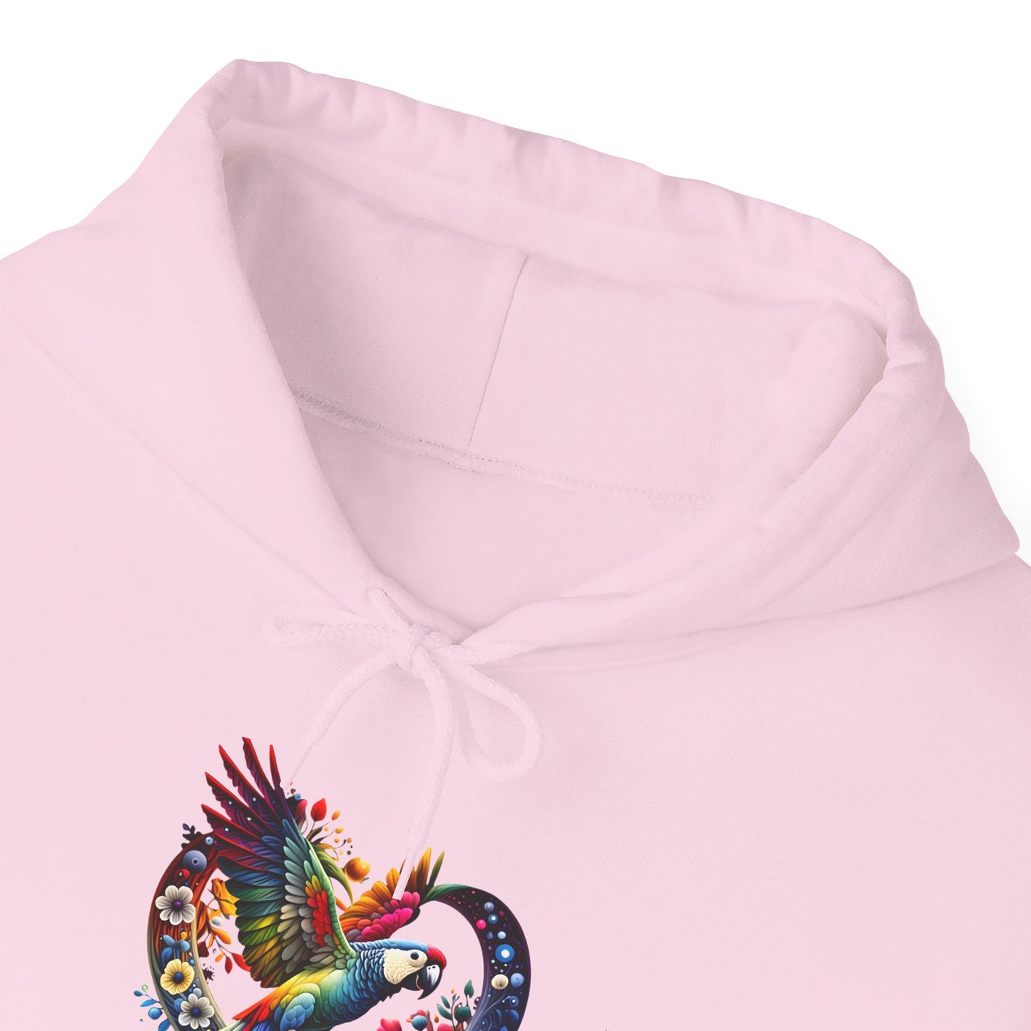 Colorful Heart Design Unisex Hoodie, Cozy Sweatshirt for Everyday Wear, Gift for Him/Her, Perfect for Valentine's Day, Casual Layering