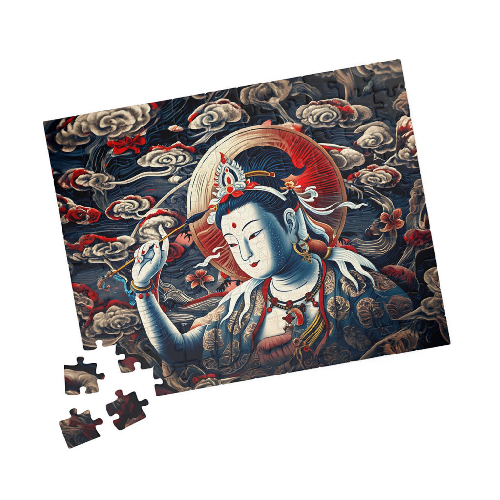 Buddha Art Puzzle — Meditation-Inspired Jigsaw (110/252/520/1014 pcs)