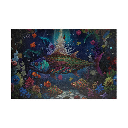 Underwater Wonderland Puzzle - Relaxing Ocean Scene, Mindful Activity, Family Game, Gift for Ocean Lovers, Home Decor