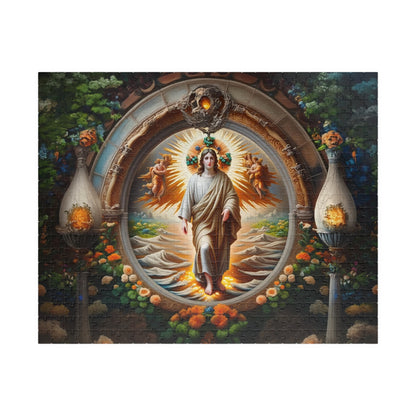 Spiritual Art Puzzle – 110, 252, 520, 1014-Pieces, Puzzle Gift, Meditation Decor, Mindfulness Activity, Unique Home Decor