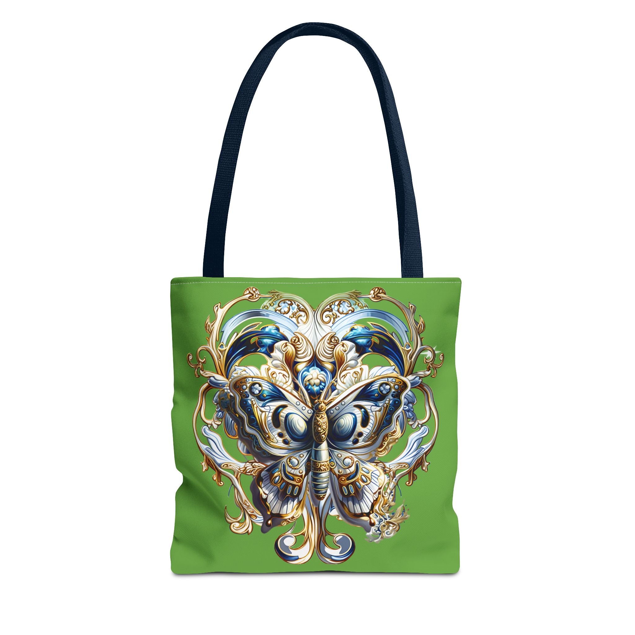 Butterfly Floral Tote Bag