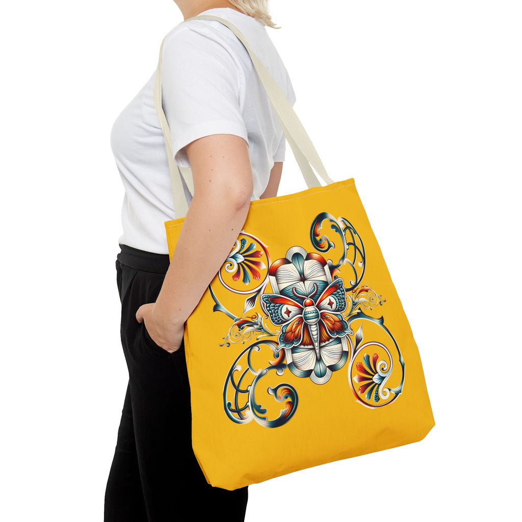 Butterfly Heart Tote Bag