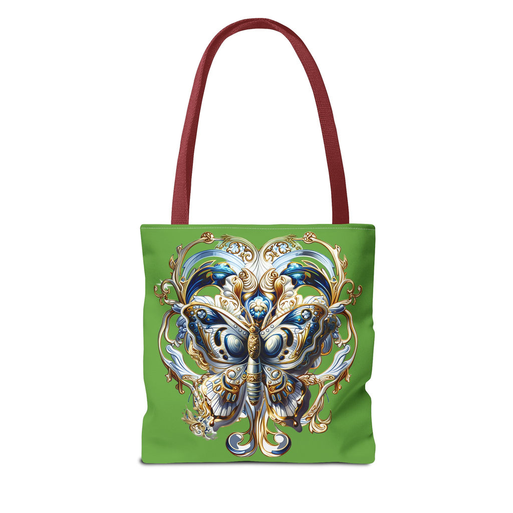 Butterfly Floral Tote Bag
