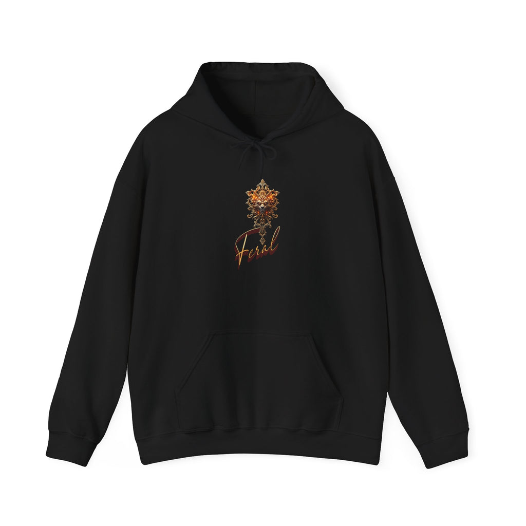 Leo Pride Hoodie — Gold Lion Art "Be Fierce" Sweatshirt