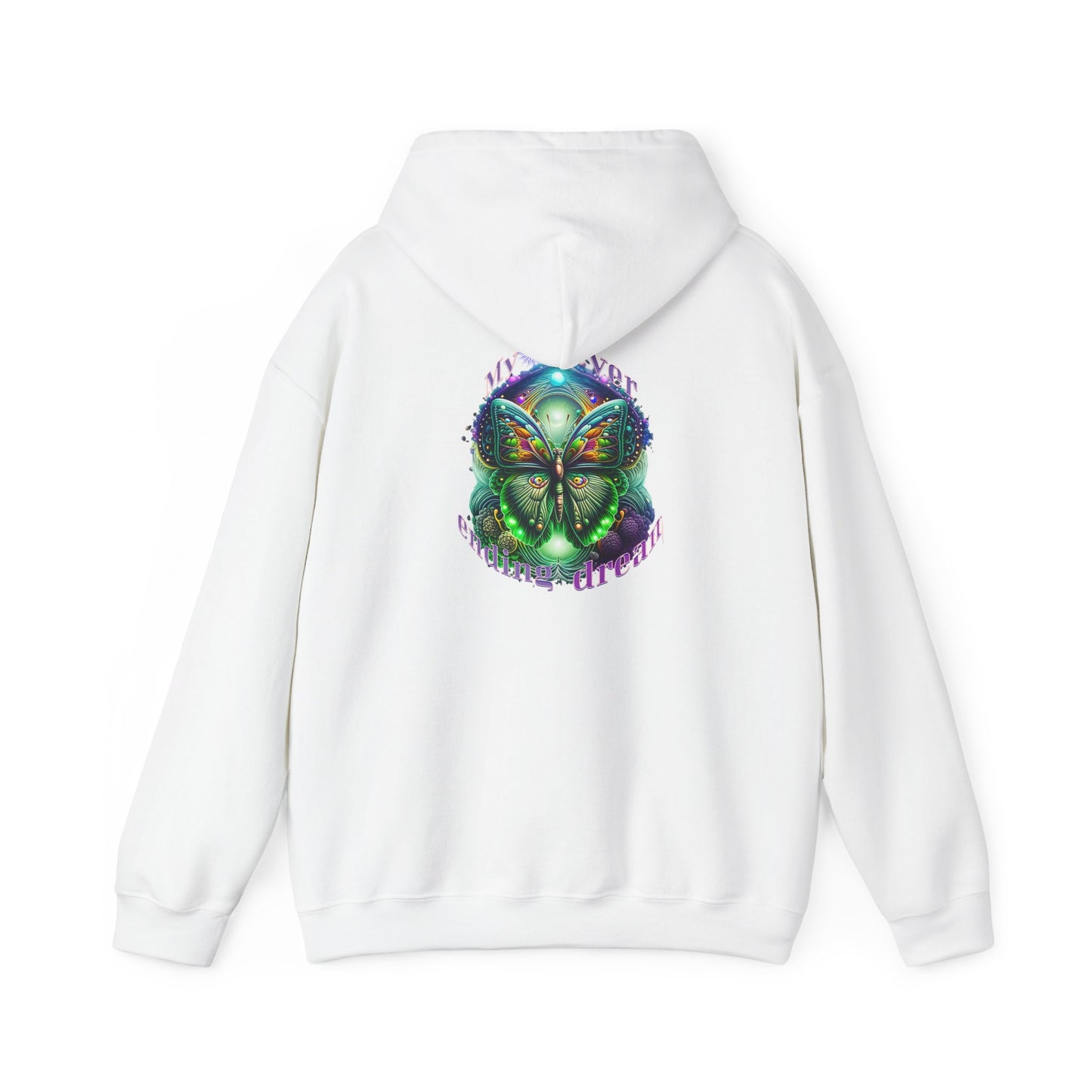 Enchanted Butterfly Hoodie - Cozy Unisex Sweatshirt, Nature Lover Gift, Cool Streetwear, Eco-Friendly Apparel, Festival Wear
