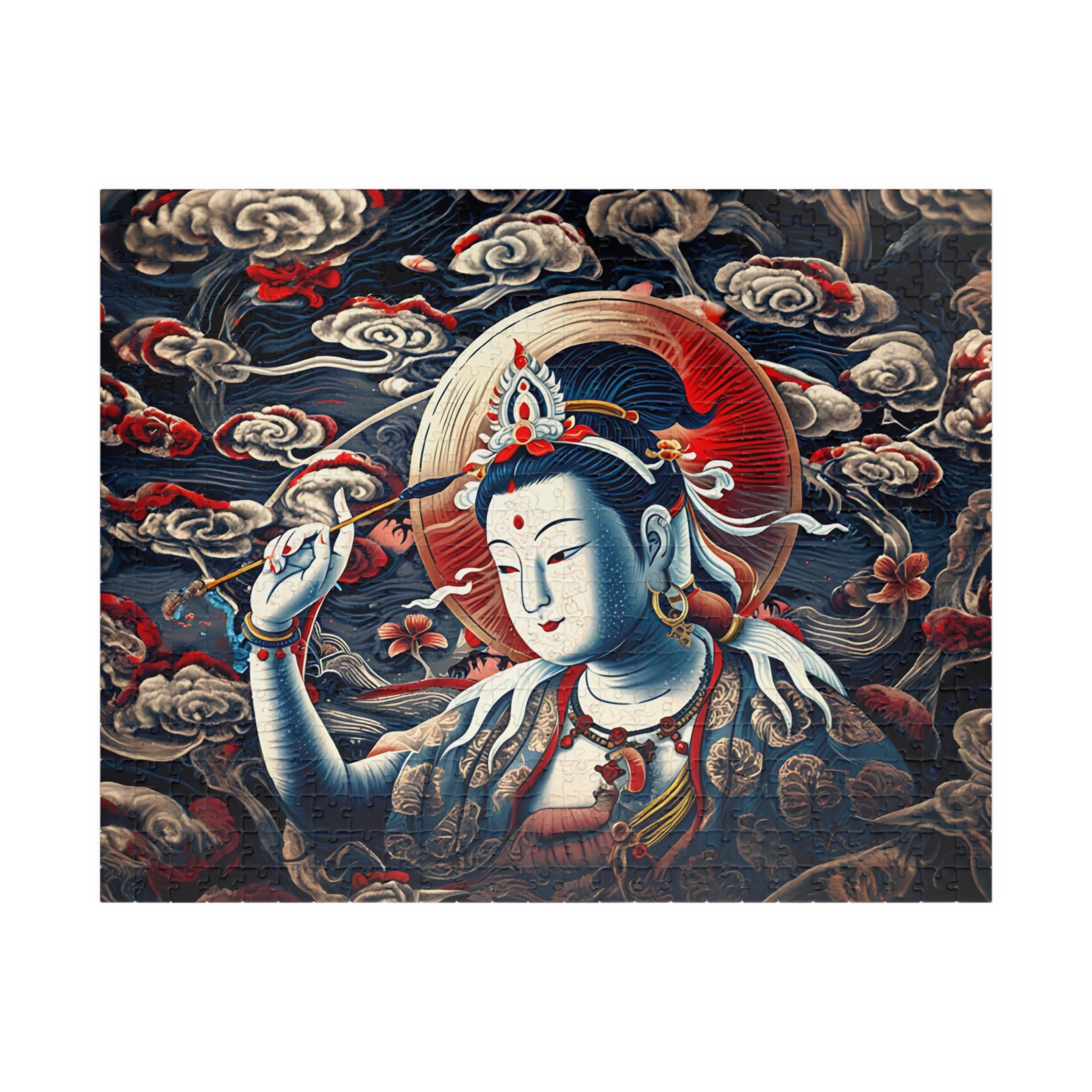 Buddha Art Puzzle — Meditation-Inspired Jigsaw (110/252/520/1014 pcs)