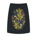Pet Tank Top — Ornate Bluebird & Floral Jewel Print