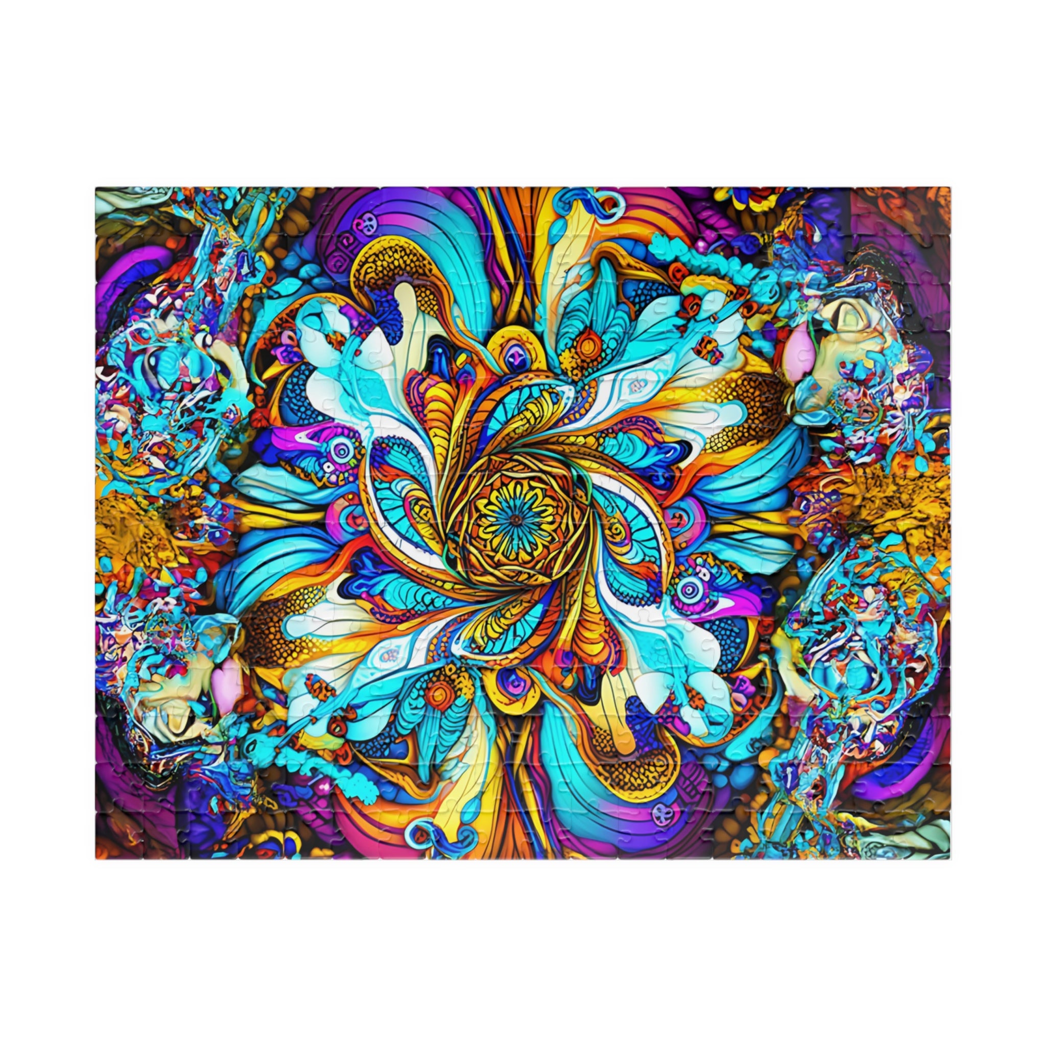 Vibrant Art Puzzle – 110, 252, 520, 1014-piece Jigsaw, Colorful Home Decor, Unique Gift for Puzzle Lovers, Family Fun Activity, Art [...]