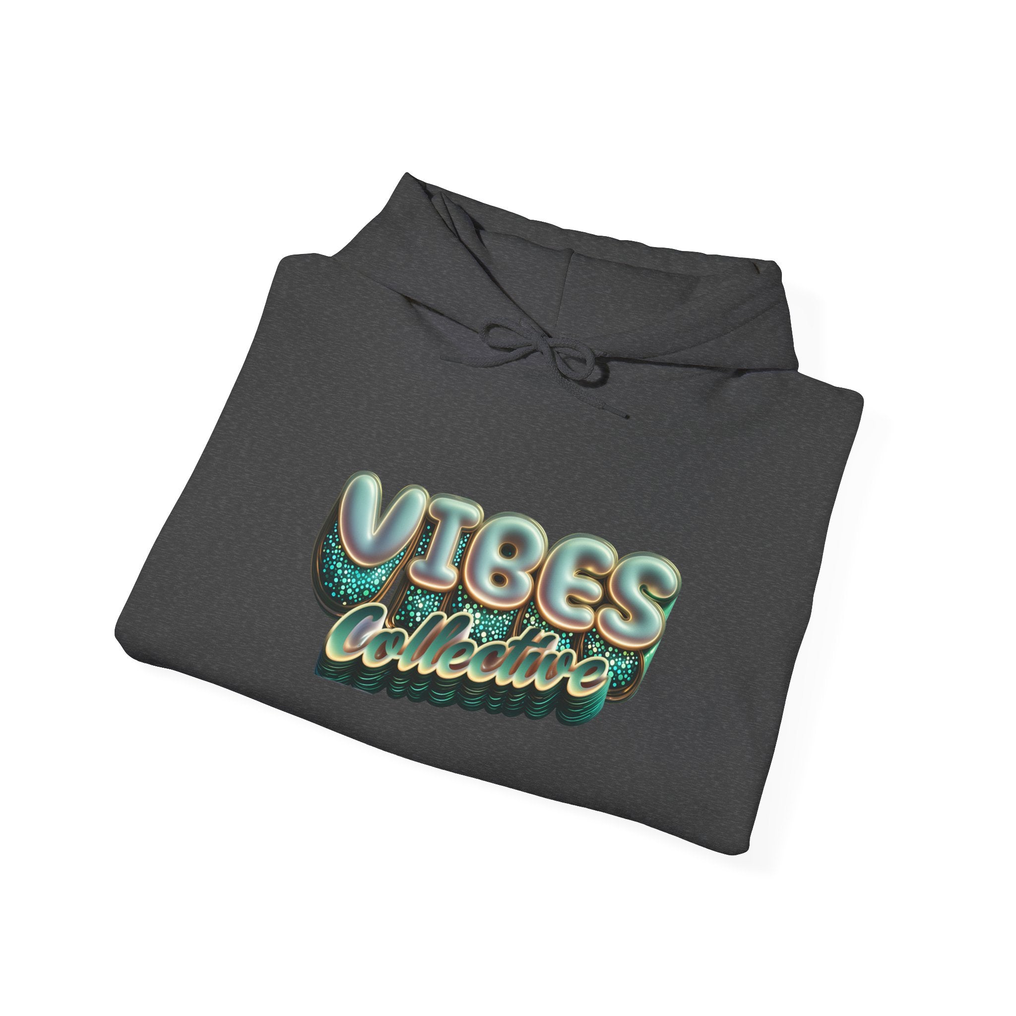 Vibes Collective Hoodie — Decorative Moth Graphic Streetwear