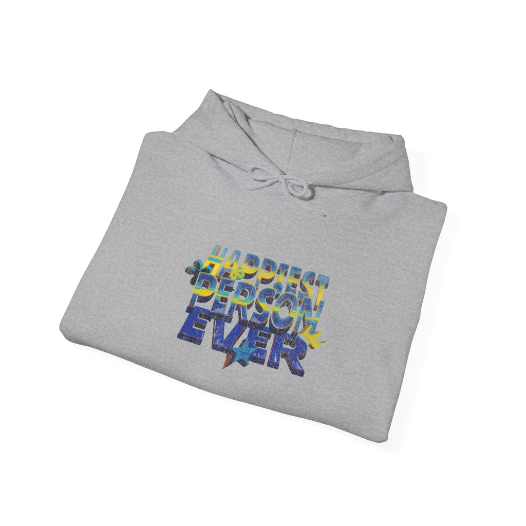 Happy Person Hoodie — Colorful Psychedelic Eye Art Pullover