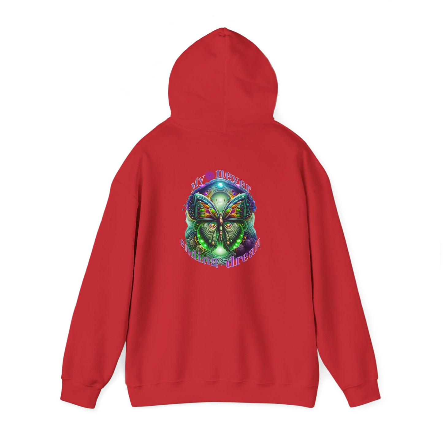 Enchanted Butterfly Hoodie - Cozy Unisex Sweatshirt, Nature Lover Gift, Cool Streetwear, Eco-Friendly Apparel, Festival Wear
