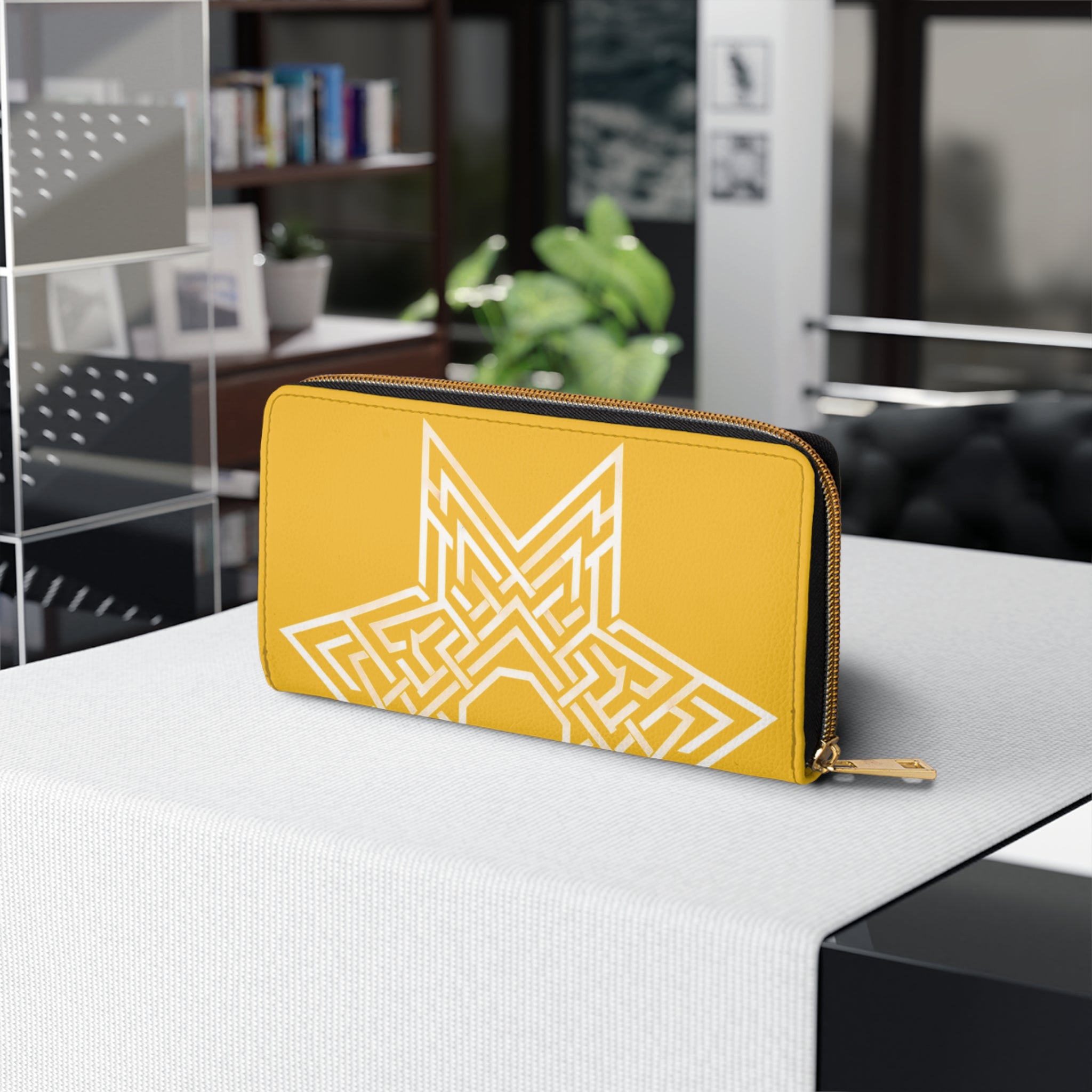 Endless Stars Zipper Wallet — Celestial Zip Wallet for Cards & Cash