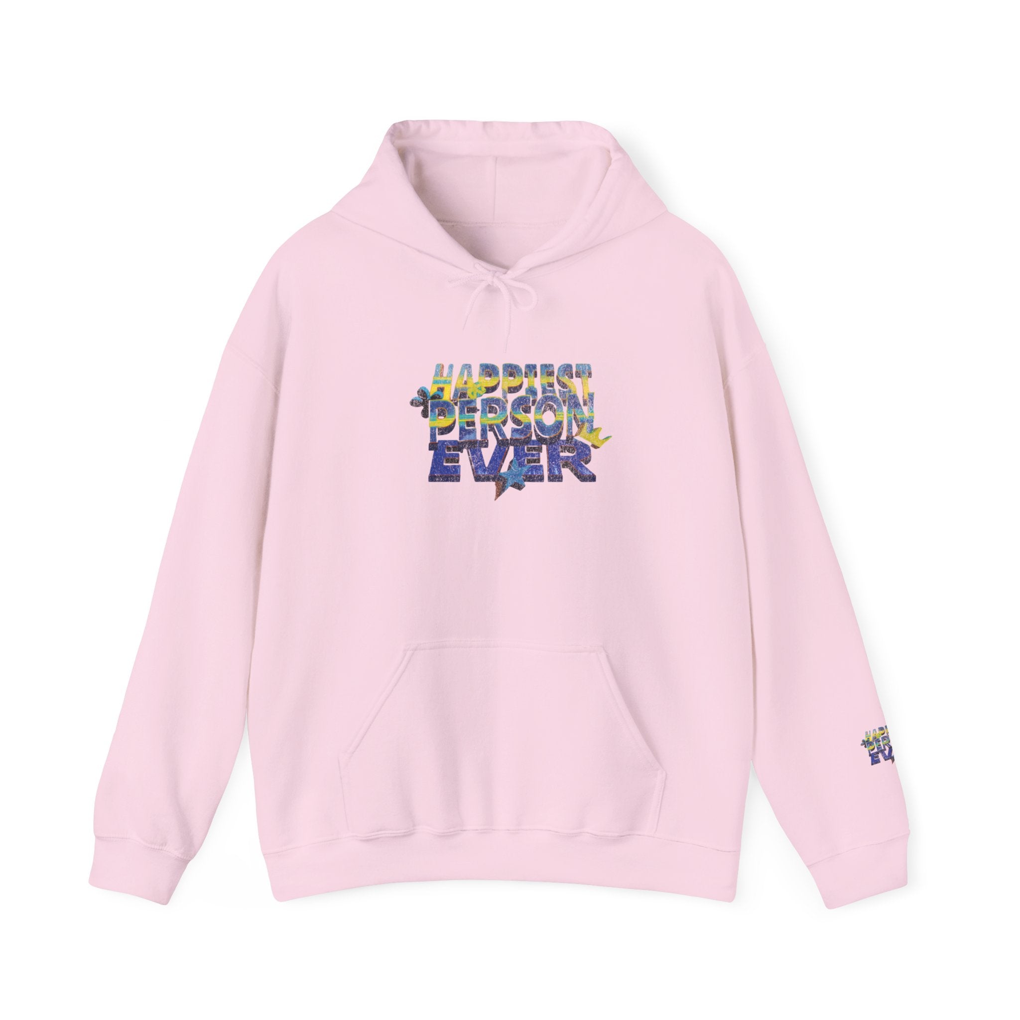 Happy Person Hoodie — Colorful Psychedelic Eye Art Pullover