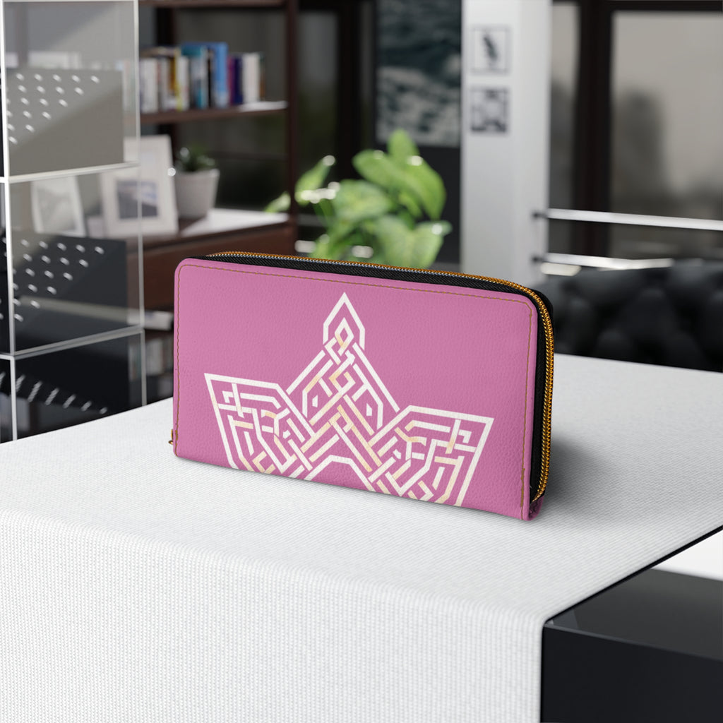 Endless Stars Zipper Wallet — Celestial Night Sky Card Holder