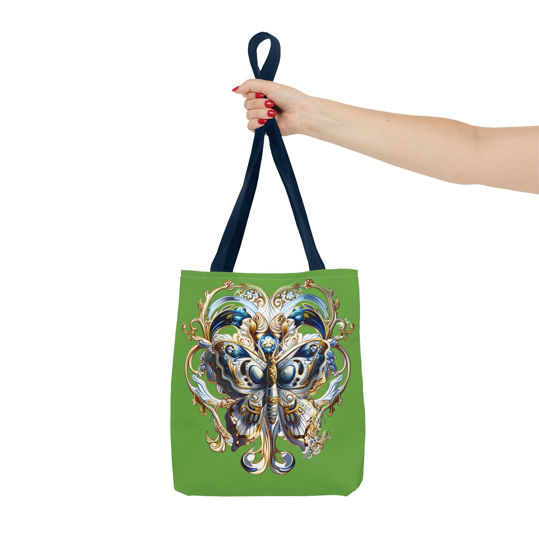 Butterfly Floral Tote Bag