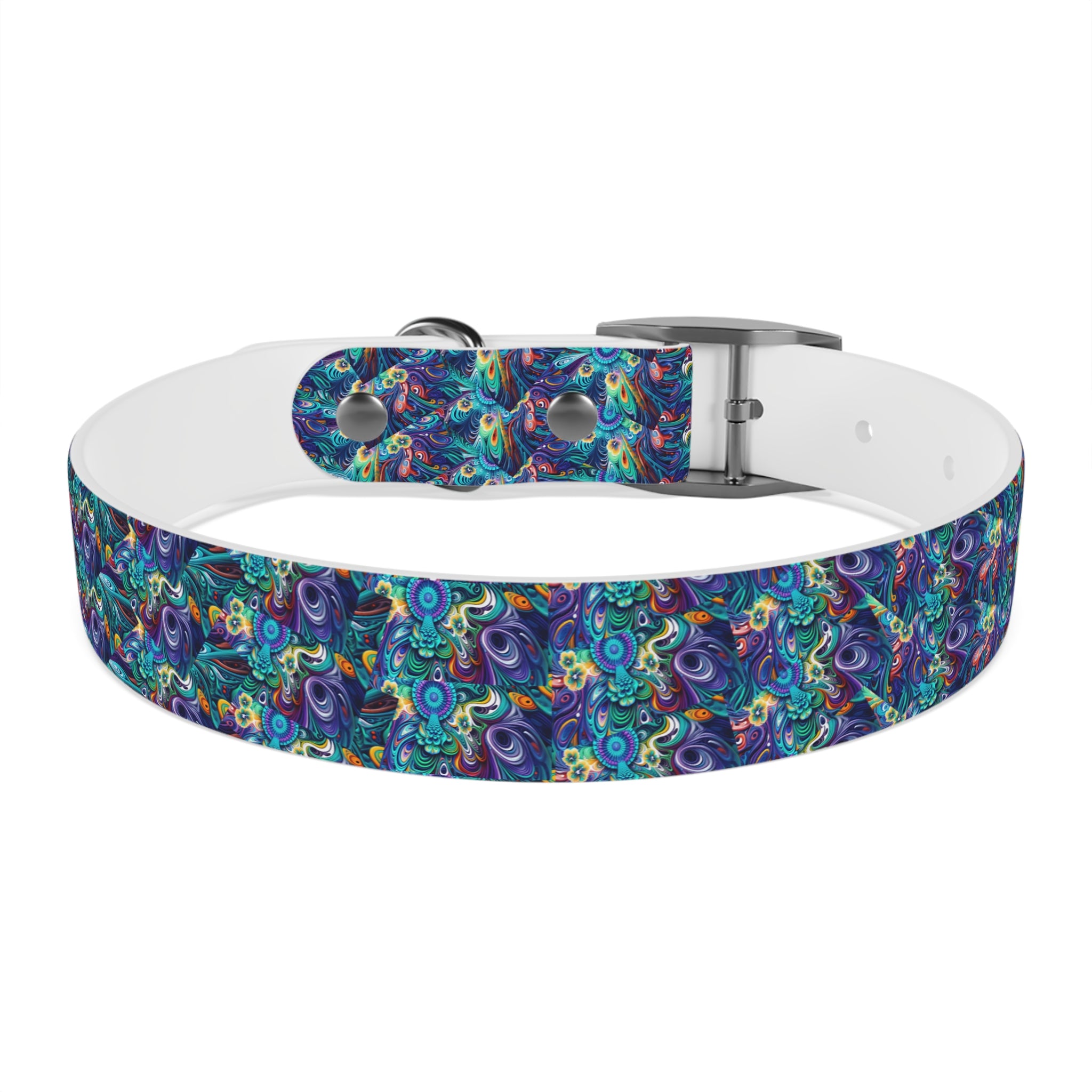 Dog Collar - Colorful and Heartwarming  Floral Design