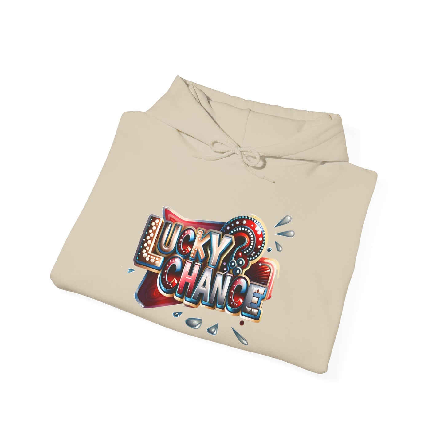 Lucky Chance Hooded Sweatshirt | Cozy Comfort, Unisex Hoodie, Perfect for Casual Outings, Great Gift for Birthdays, Lucky Charm Apparel