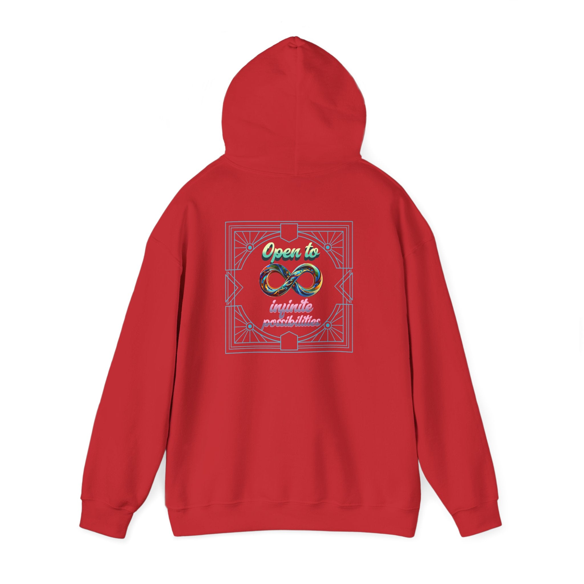 Infinite Possibilities Unisex Heavy Blend Hooded Sweatshirt, Cozy Hoodie, Gift for Her/Him, Casual Wear, Inspirational Sweatshirt