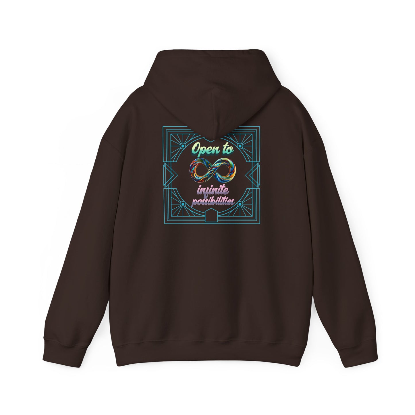 Infinite Possibilities Unisex Heavy Blend Hooded Sweatshirt, Cozy Hoodie, Gift for Her/Him, Casual Wear, Inspirational Sweatshirt