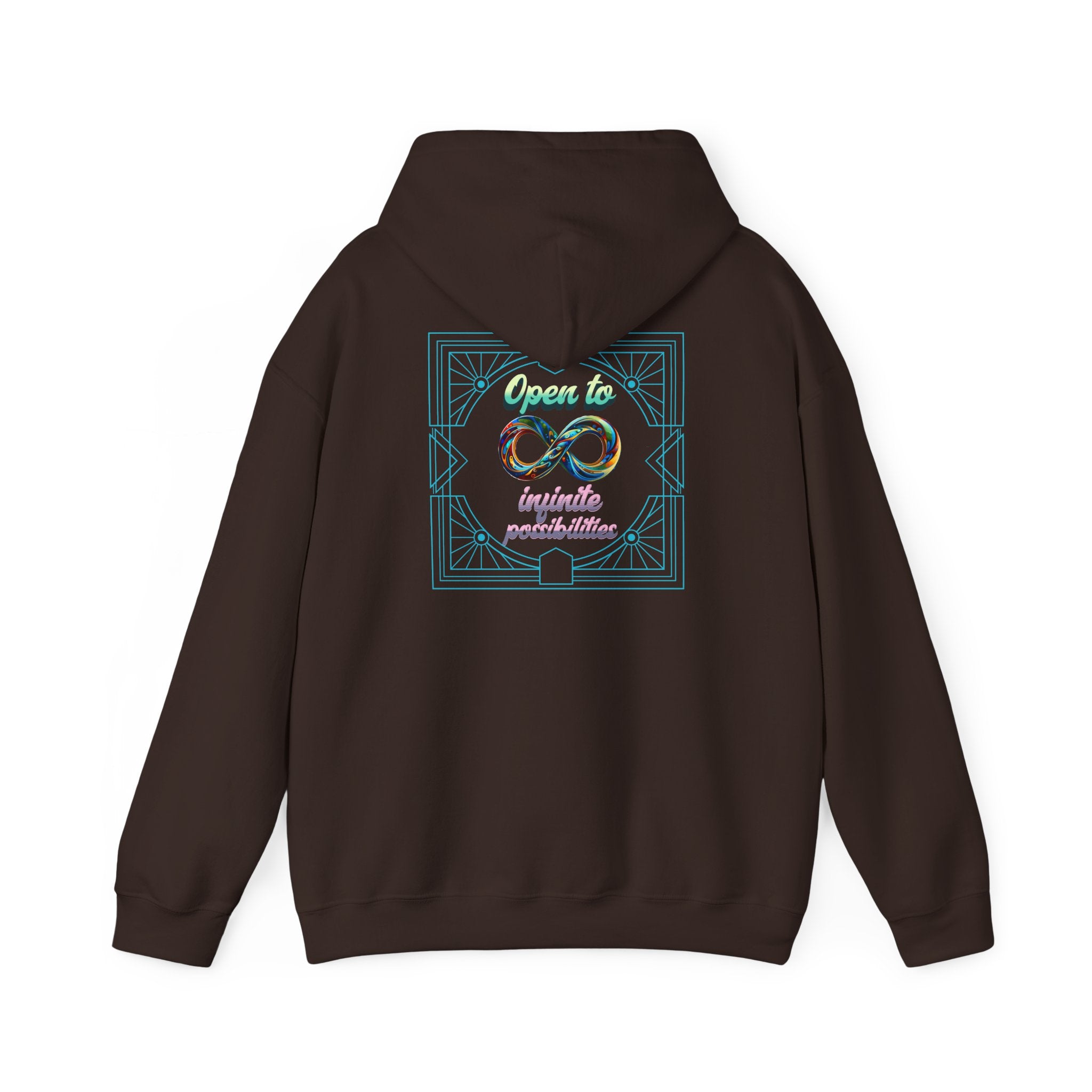 Infinite Possibilities Unisex Heavy Blend Hooded Sweatshirt, Cozy Hoodie, Gift for Her/Him, Casual Wear, Inspirational Sweatshirt