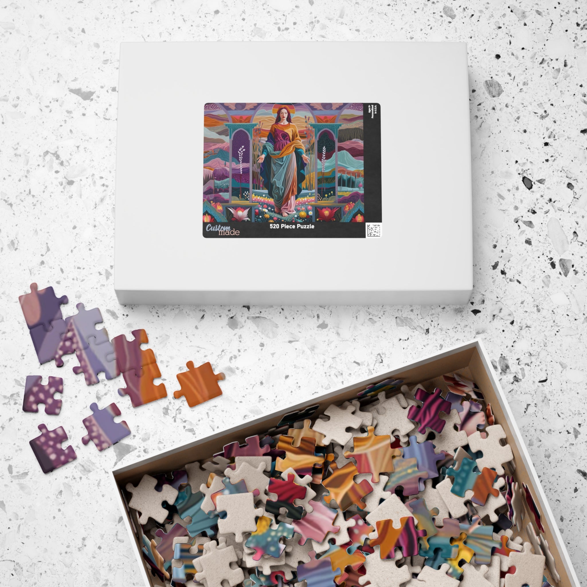 Puzzle Prayers Delivered - Happy 110, 252, 520 Piece
