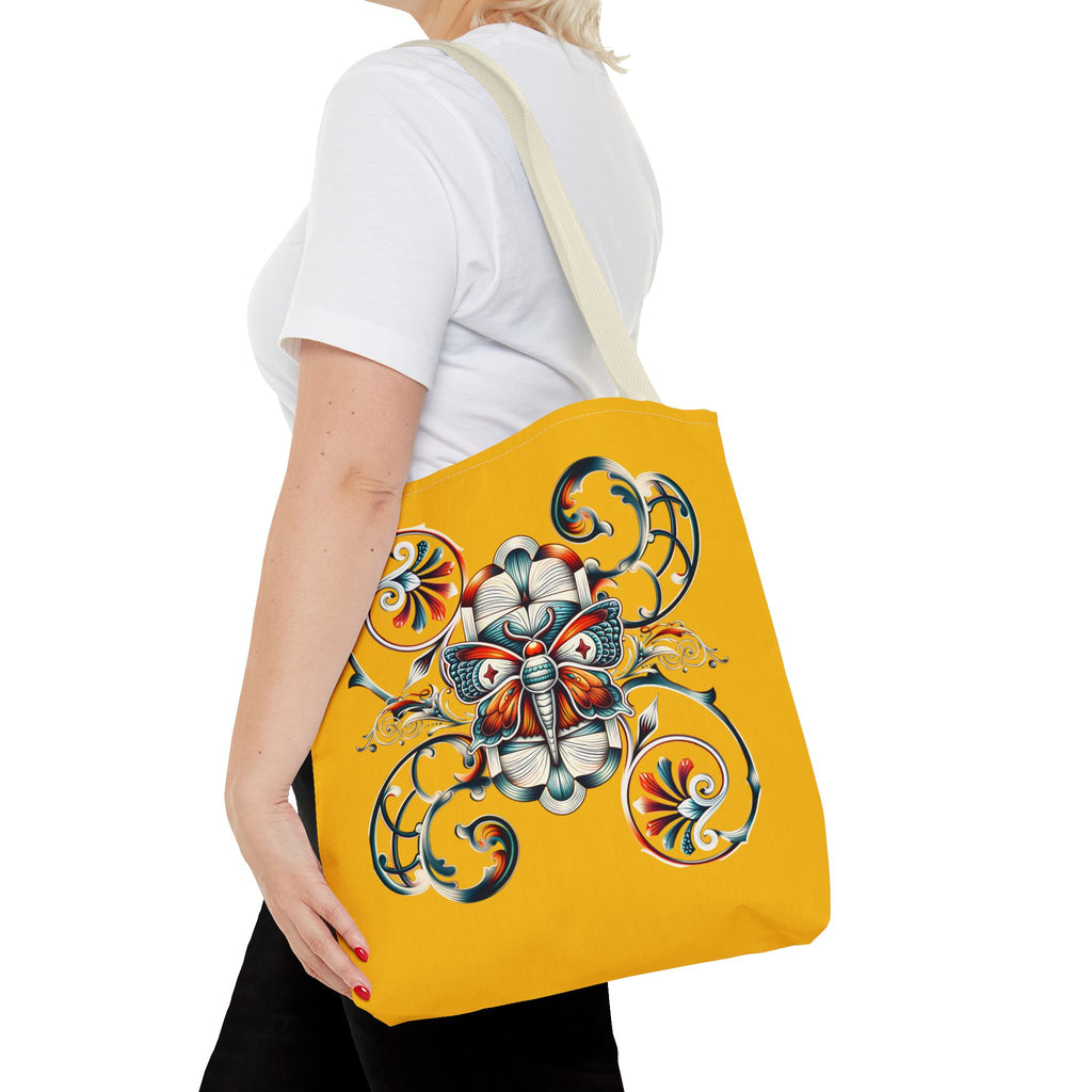 Butterfly Heart Tote Bag