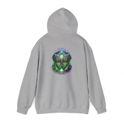 Enchanted Butterfly Hoodie - Cozy Unisex Sweatshirt, Nature Lover Gift, Cool Streetwear, Eco-Friendly Apparel, Festival Wear