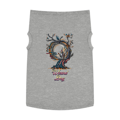 Wizard Dog Pet Tank Top, Cute Dog Shirt, Pet Apparel, Adorable Pet Gift, Dog Lover Gift, Halloween Dog Costume