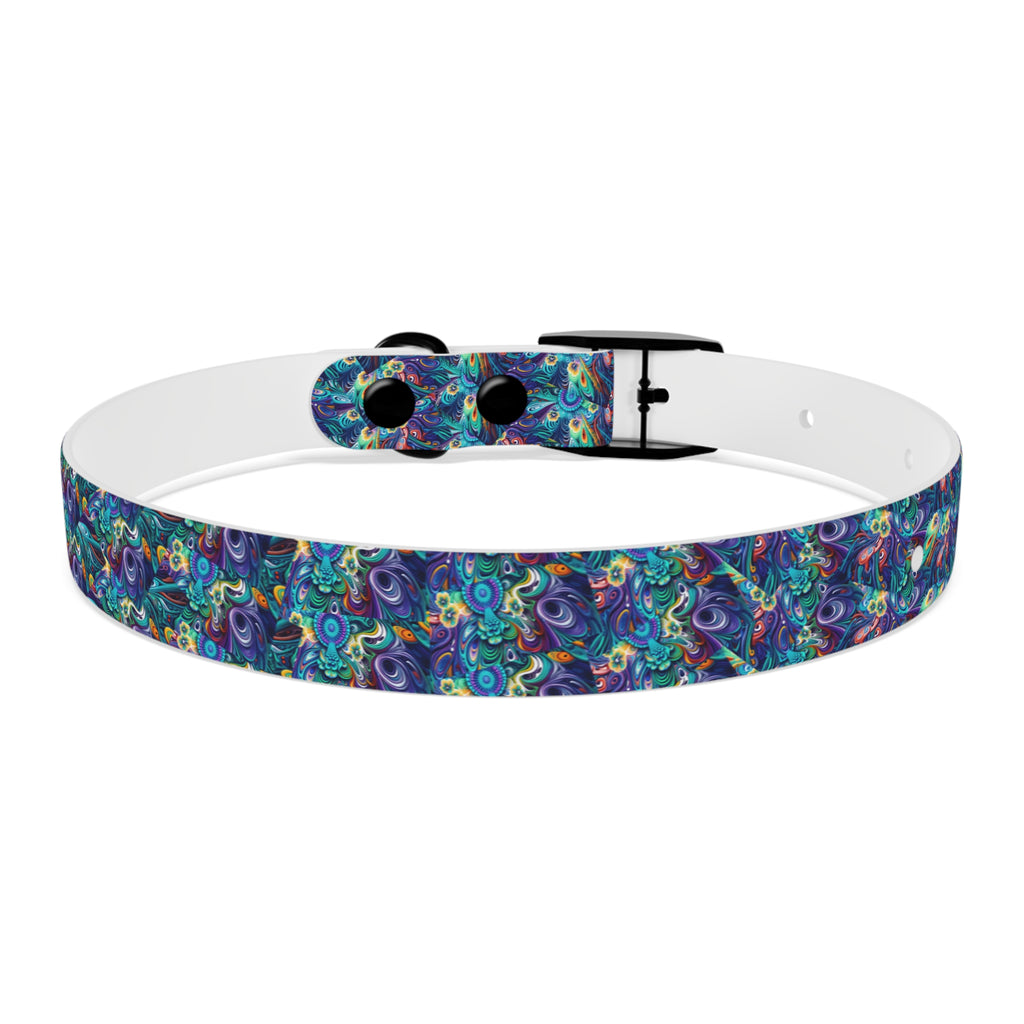 Dog Collar - Colorful and Heartwarming  Floral Design