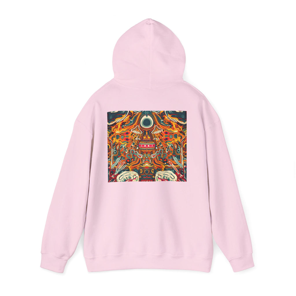 Psychedelic Abstract Hoodie – Vibrant Trippy Art Pullover