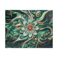 Intricate Floral Puzzle - 110, 252, 520, 1014-piece Jigsaw Challenge, Family Game Night, Perfect Gift for Crafters, Relaxing Hobby,