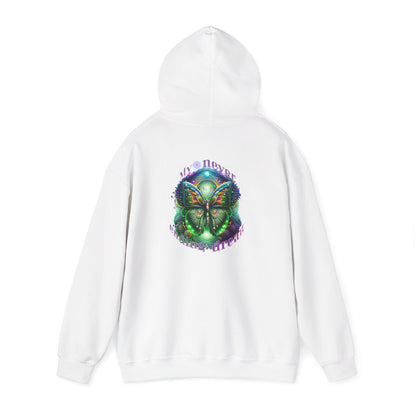 Enchanted Butterfly Hoodie - Cozy Unisex Sweatshirt, Nature Lover Gift, Cool Streetwear, Eco-Friendly Apparel, Festival Wear