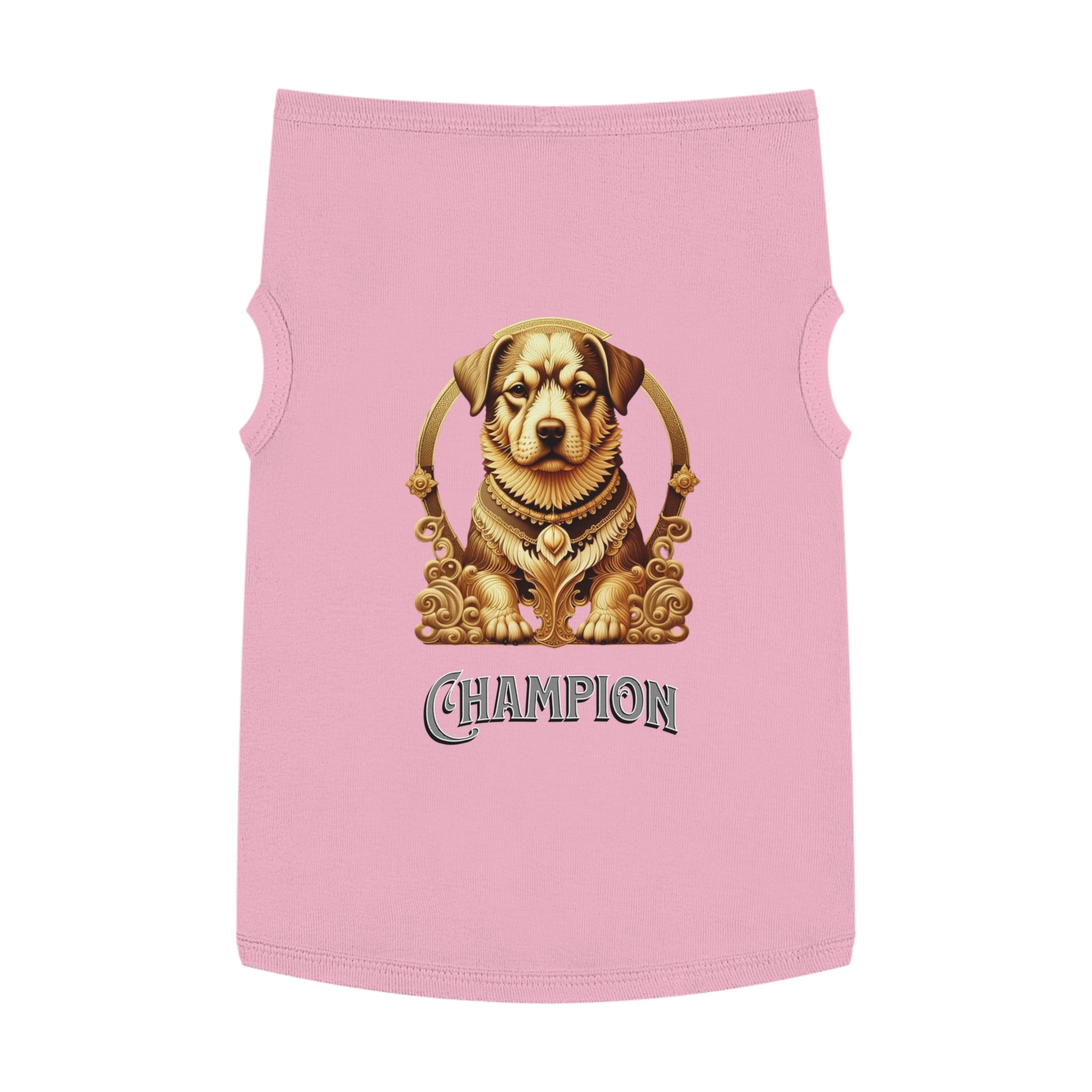 Champion Pet Tank Top for Dogs, Stylish Dog Apparel, Pet Summer Wear, Dog Costume, Gift for Dog Lovers
