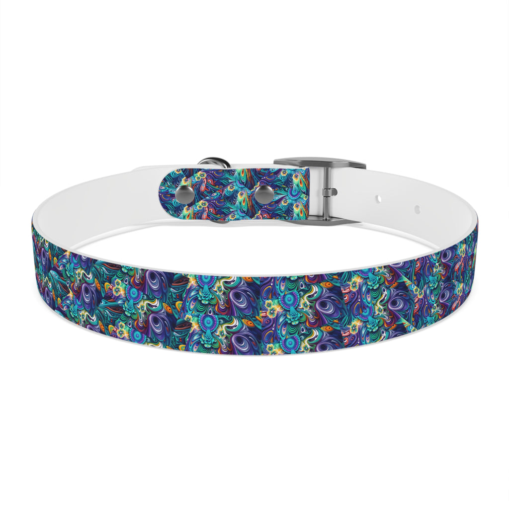 Dog Collar - Colorful and Heartwarming  Floral Design